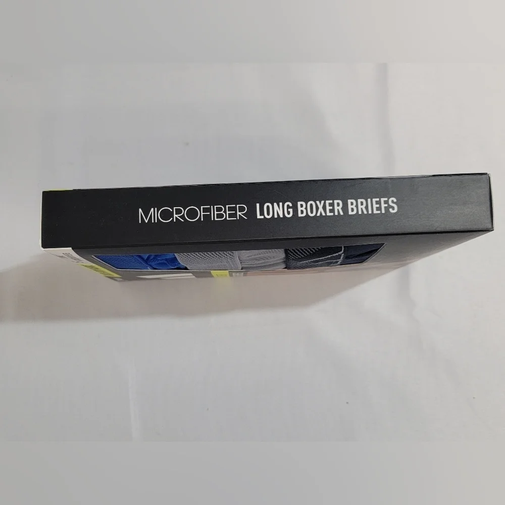 Adidas Mens Size Small 3 Pack Microfiber Long Boxer Brief 9